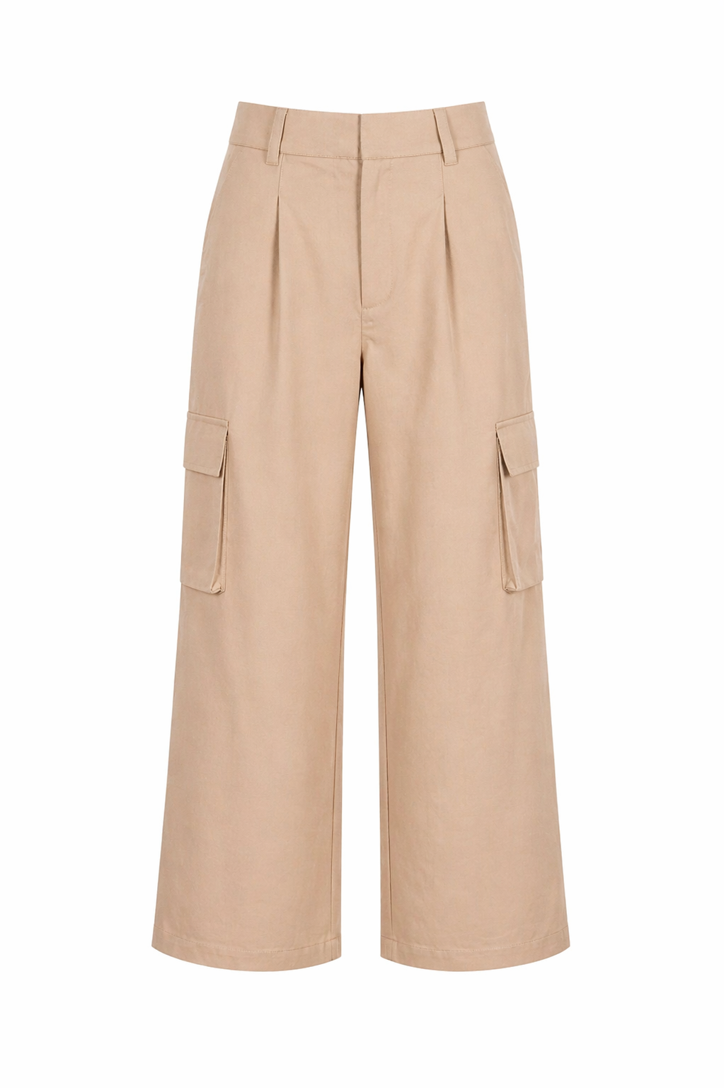Urban Utility Wide-Leg Cargo Pants