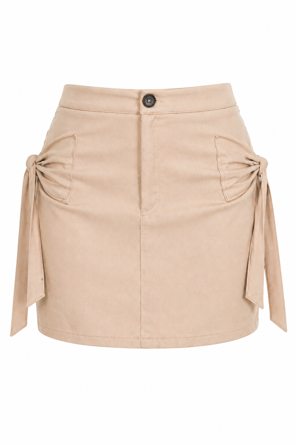 Bow Detail Mini Skirt
